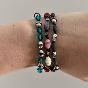 Lucky brand beaded bracelet